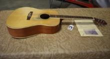 Washburn Ltd. Ed. Acoustic Guitar signed by Craig Chaquico