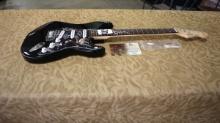 Squier Bullet Strat Electric Guitar signed by Porn Star