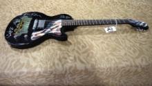 Epiphone Electric Guitar signed by Alabama (1978-2003)