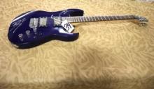Bennett Interceptor Electric Guitar signed by Billy Ray Cyrus