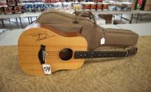 Taylor Baby 305-GB Acoustic Guitar signed by Trace Adkins