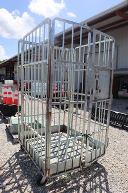 Large Rolling Warehouse Rack