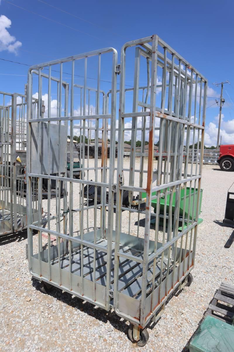 Large Rolling Warehouse Rack