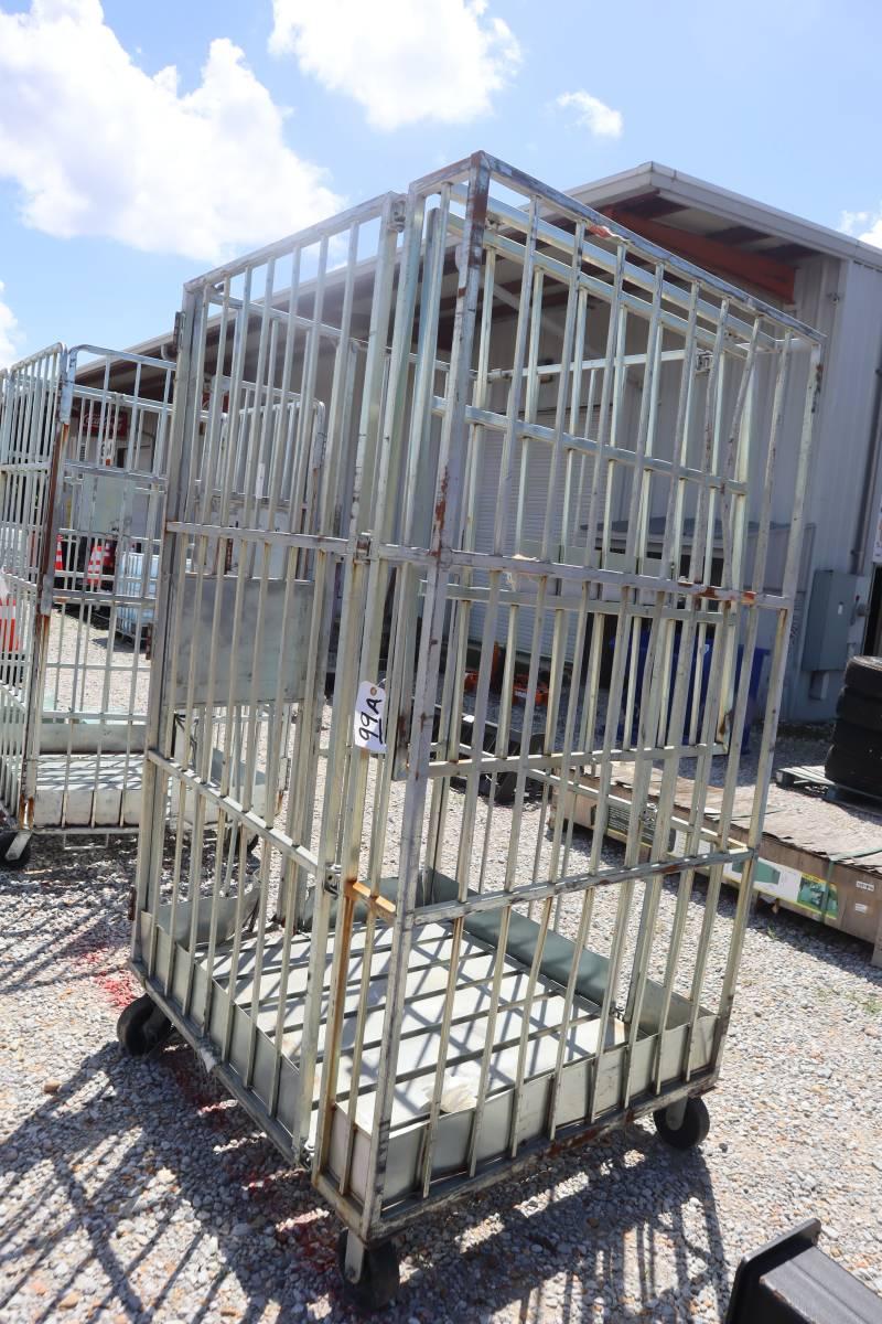 Large Rolling Warehouse Rack