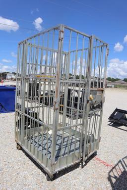 Large Rolling Warehouse Rack