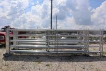 5 1/2' x 20' Free Standing Fence Panel (Unused)