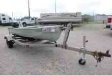 1970 Aluminum 14' Boat