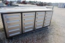 Chery Ind. 7' 20-Drawer Workbench (Unused)