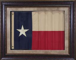 FRAMED WAVY TEXAS FLAG