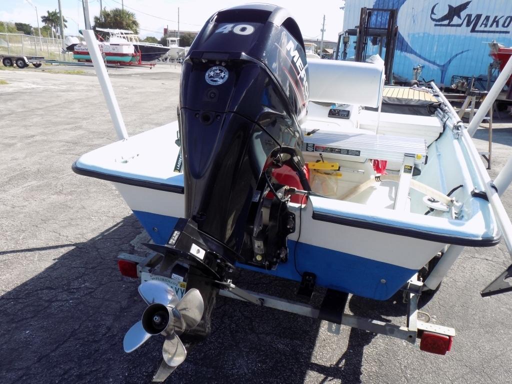 1989 CAROLINA SKIFF JLX14 W/ 2013 40 MERC 4S & TRL