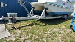 ALUMINUM TRAILER UNDER LOT 69A