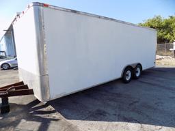 2011 22FT ENCLOSED TRAILER