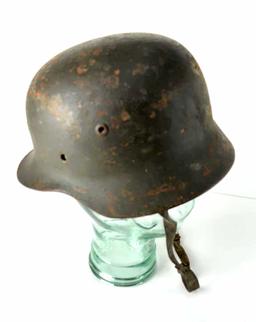 WWII SPANISH M42 HELMET WITH LINER