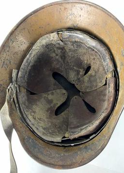 WWII SPANISH M42 HELMET WITH LINER