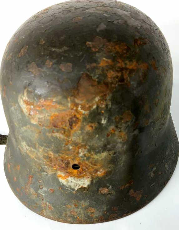 WWII SPANISH M42 HELMET WITH LINER