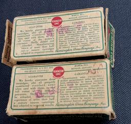 2 BOXES/50 REMINGTON .22 WIN. RIM FIRE MODEL 1890