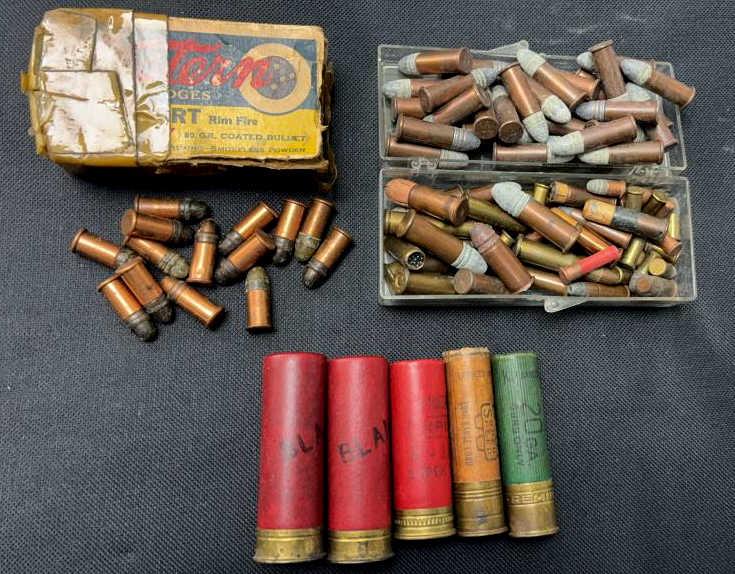 MIXED LOT MOSTLY VINTAGE AMMUNITION