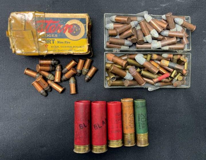 MIXED LOT MOSTLY VINTAGE AMMUNITION