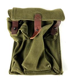 ROMANIAN AK-47 CANVAS 3 CELL MAG POUCH