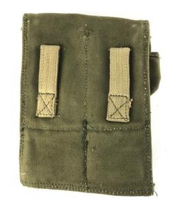 ROMANIAN AK-47 CANVAS 3 CELL MAG POUCH