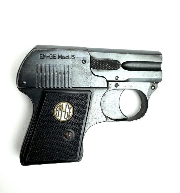 GERMAN EM-GE MODEL 5 FLARE/TEAR GAS PISTOL .320