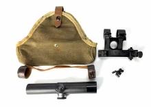 RUSSIAN 91/30 MOSIN NAGANT PU SNIPER SCOPE w/MOUNT
