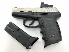 SCCY CPX-2 GEN 2 PISTOL 9MM 2 MAGS & CT RED DOT
