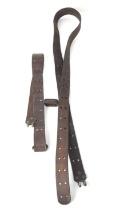 WWII MILSCO 1943 LEATHER SLING FOR M1 GARAND