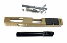 SLIDE - 9MM BARREL - PARTS KIT GLOCK 17 GEN 3-4