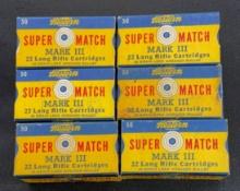 VINTAGE WESTERN SUPER MATCH MARK III .22 LR 40 GR.