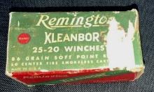 BOX/30 VINTAGE REMINGTON 25-20 WIN. 86 GR. SOFT PT