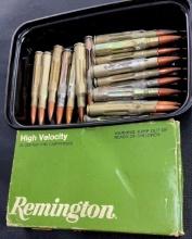 36 RNDS. 30-06 AMMO REMINGTON & FRANKFORD WWII