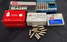 194 ROUNDS MIXED LOT .38 SPL AMMUNITION