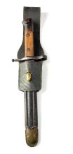 M1891 ITALIAN CARCANO BAYONET w/SCABBARD & FROG