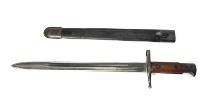 M1891 ITALIAN CARCANO BAYONET WITH SCABBARD