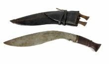 ANTIQUE TRADITIONAL BHOJPURE KUKRI WITH SCABBARD