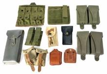 LOT (11) MISC. MAG POUCHES