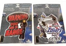 TWO LARGE MAGNETS