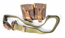 ORIGINAL RUSSIAN MOSIN NAGANT SLING & AMMO POUCH