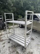 HEAVY DUTY ALUMINUM ROLLING CART