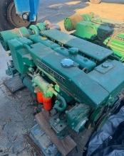 PAIR OF 6CYL VOLVO DIESELS W/ TRANSMISSIONS