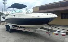 2005 SEA RAY 240 SUNDECK, NO TRAILER