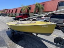 1978 ISLANDS 17 SAILBOAT WITH TRAILER
