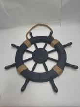 WOOD SHIP'S WHEEL