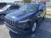 2016 JEEP CHEROKEE LIMITED 4X4