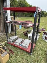 ROLLING CART (NO CONTENTS)