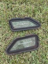 PAIR T-BIRD SIDE WINDOWS