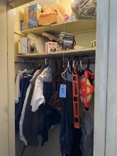 CLOSET CONTENTS