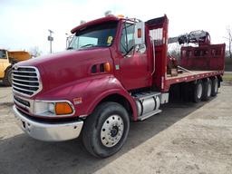 2002 Sterling LT9500 Series Tri-Axle Grapple Truck, VIN: 2FZHAZAS52AK10608,