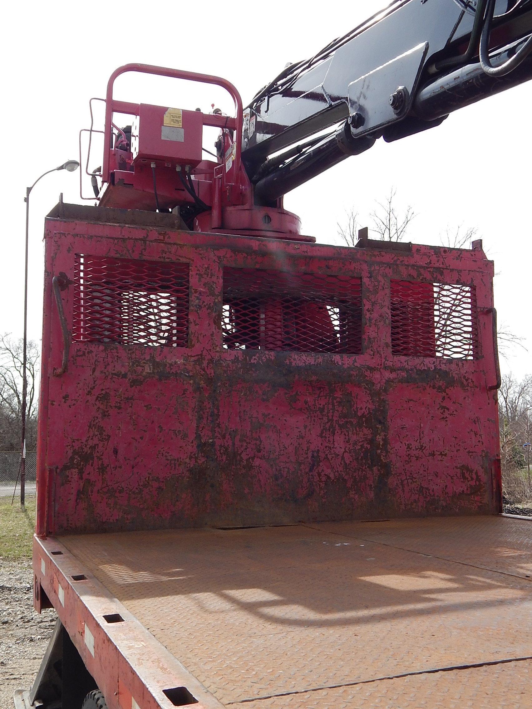 2002 Sterling LT9500 Series Tri-Axle Grapple Truck, VIN: 2FZHAZAS52AK10608,